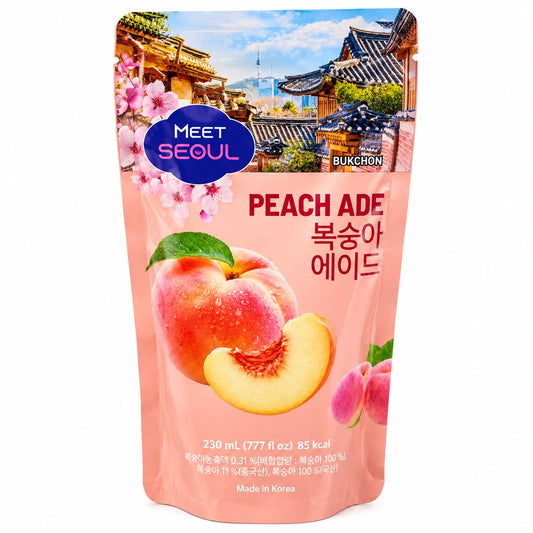 REFRESCO SABOR PESSEGO 230ML MEET SOUL