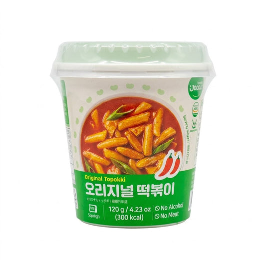 Massa de Arroz Picante Topokki 120g - Joayo