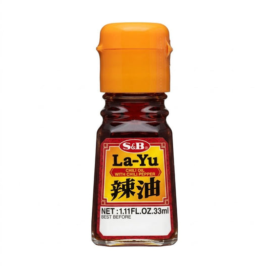 Óleo de Gergelim Apimentado La-Yu 33ml - S&B