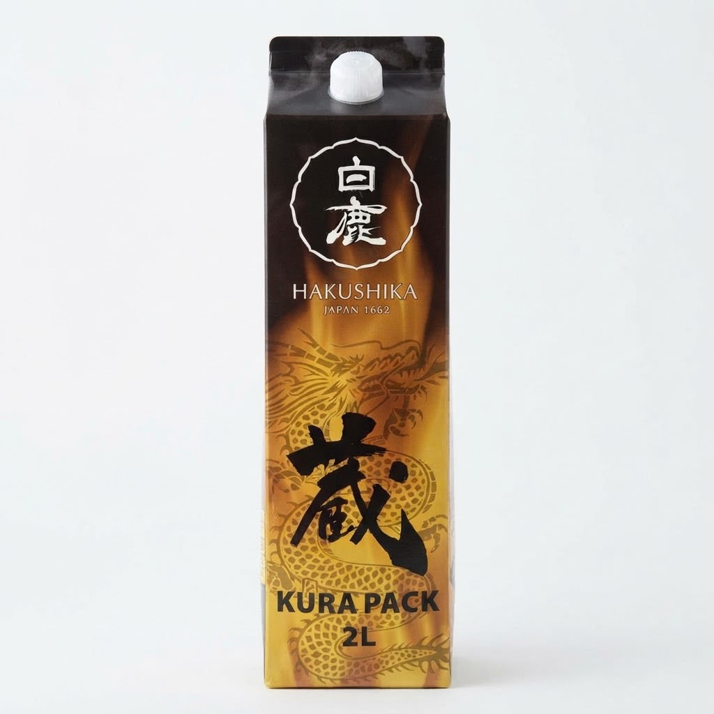 Sake Hakushika Kura Pack 2L
