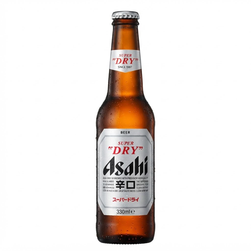 CERVEJA ASAHI SUPER DRY LONG NECK 330ML