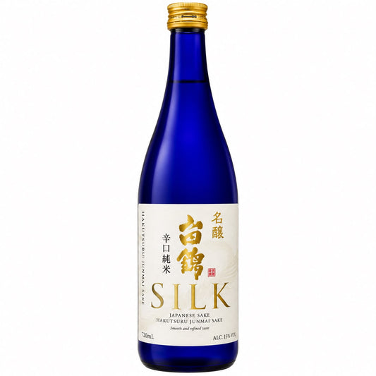 Sake Hakushika Junmai Yamadanishiki Silk 720ml
