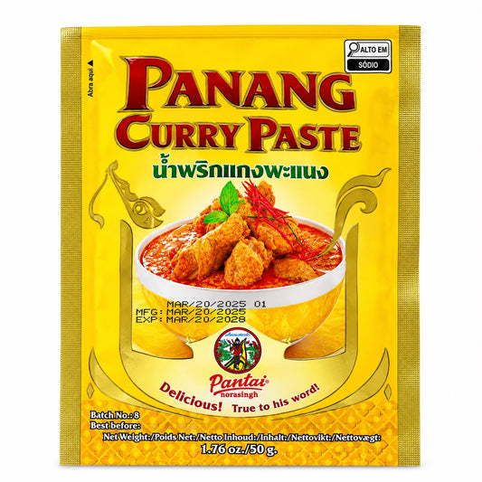 Pasta Curry Amarelo Pantai 50g