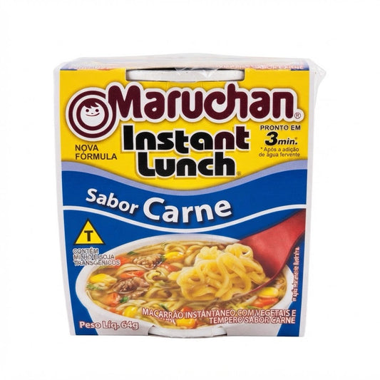 MACARRAO INSTANTANEO LUNCH SABOR CARNE 64G MARUCHAN