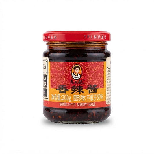 MOLHO DE PIMENTA HOT SAUCE 200G LAOGANMA