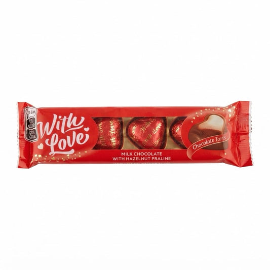 CHOCOLATE DE CORACAO AO LEITE E AVELA 34G MILLENNIUM