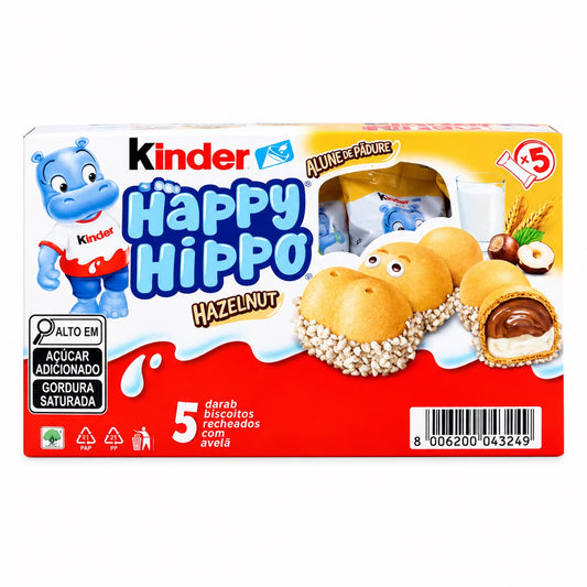 Wafer Happy Hippo Hazelnut 103,5g Kinder