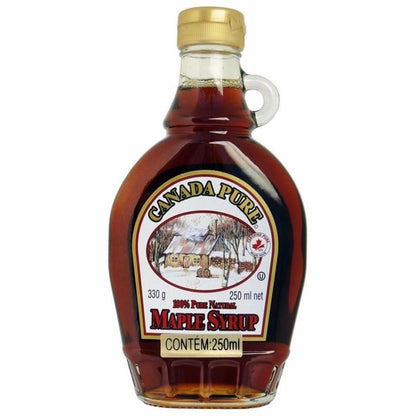 Xarope Maple Syrup 100% Puro Canada Pure 250ml Vegano Sem Glúten