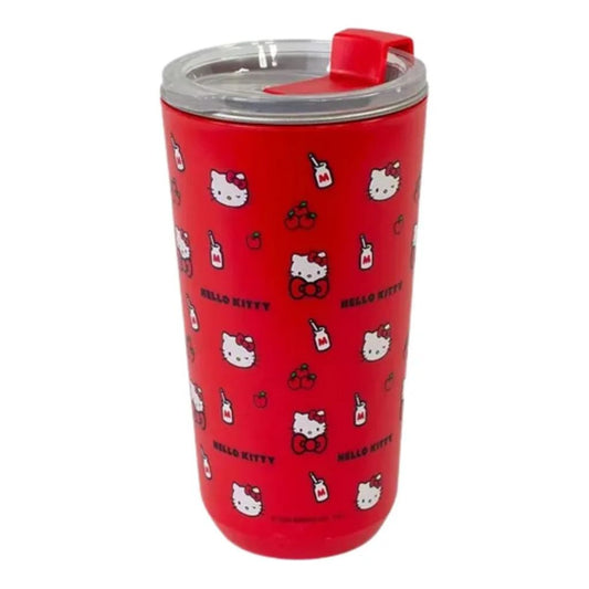 Copo com Tampa Sky Hello Kitty 500ml Zona Criativa