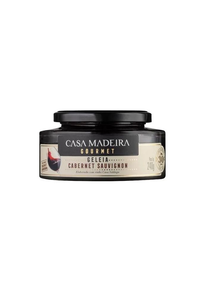 Geleia Gourmet Cabernet Sauvignon 240g Casa Madeira