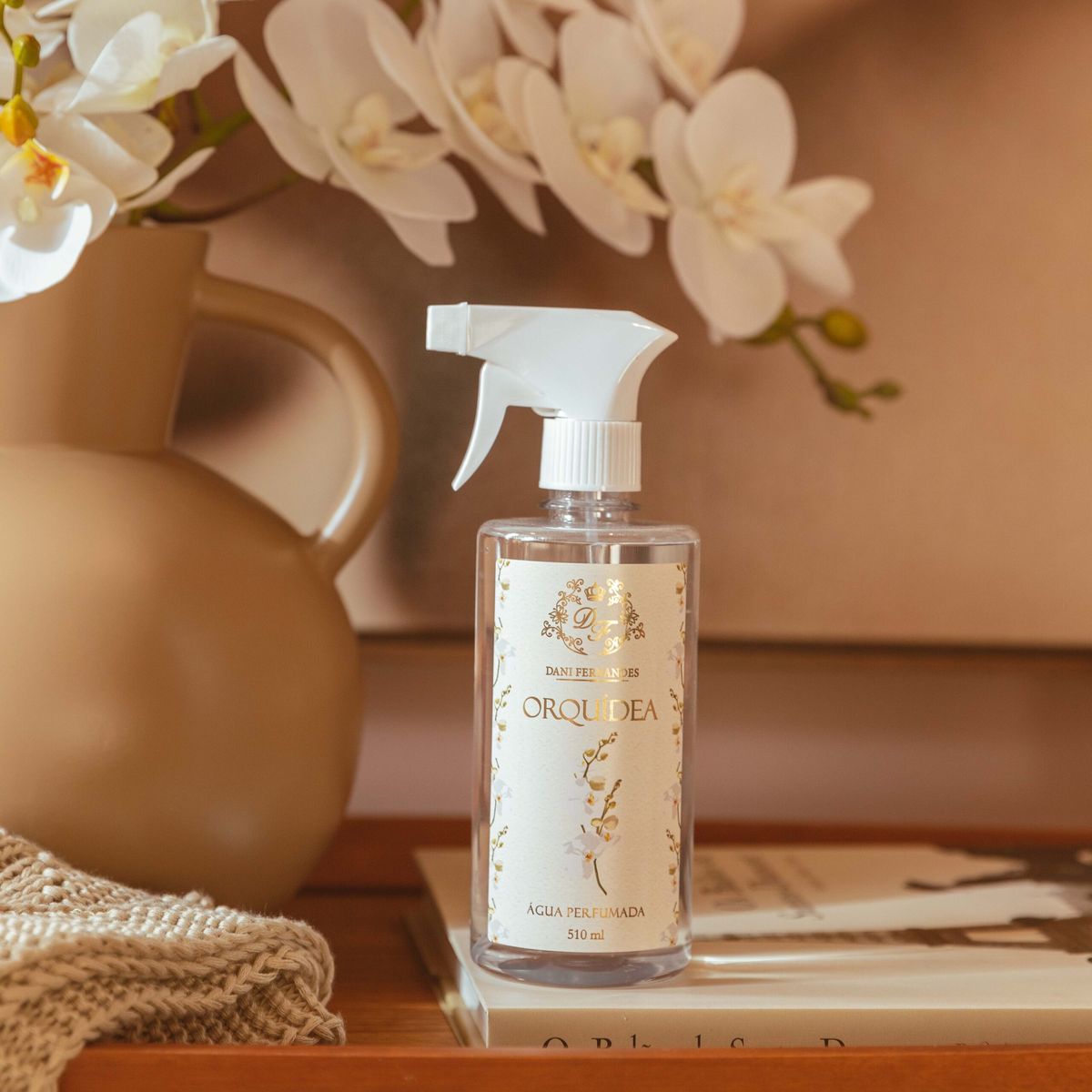 Água Perfumada Orquídea 510ml Dani Fernandes
