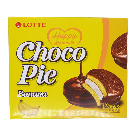 Alfajor Choco Pie Banana 336g Lotte