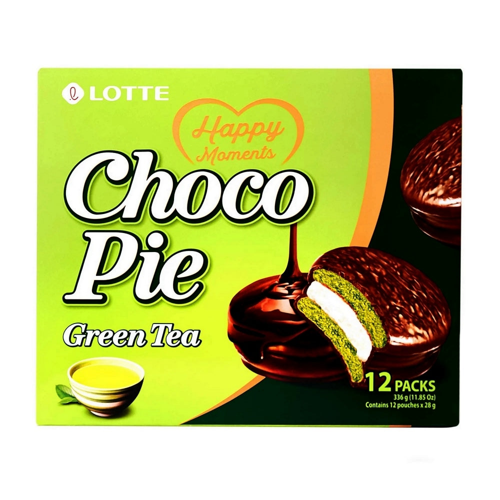 Alfajor Choco Pie Chá Verde 336g Lotte