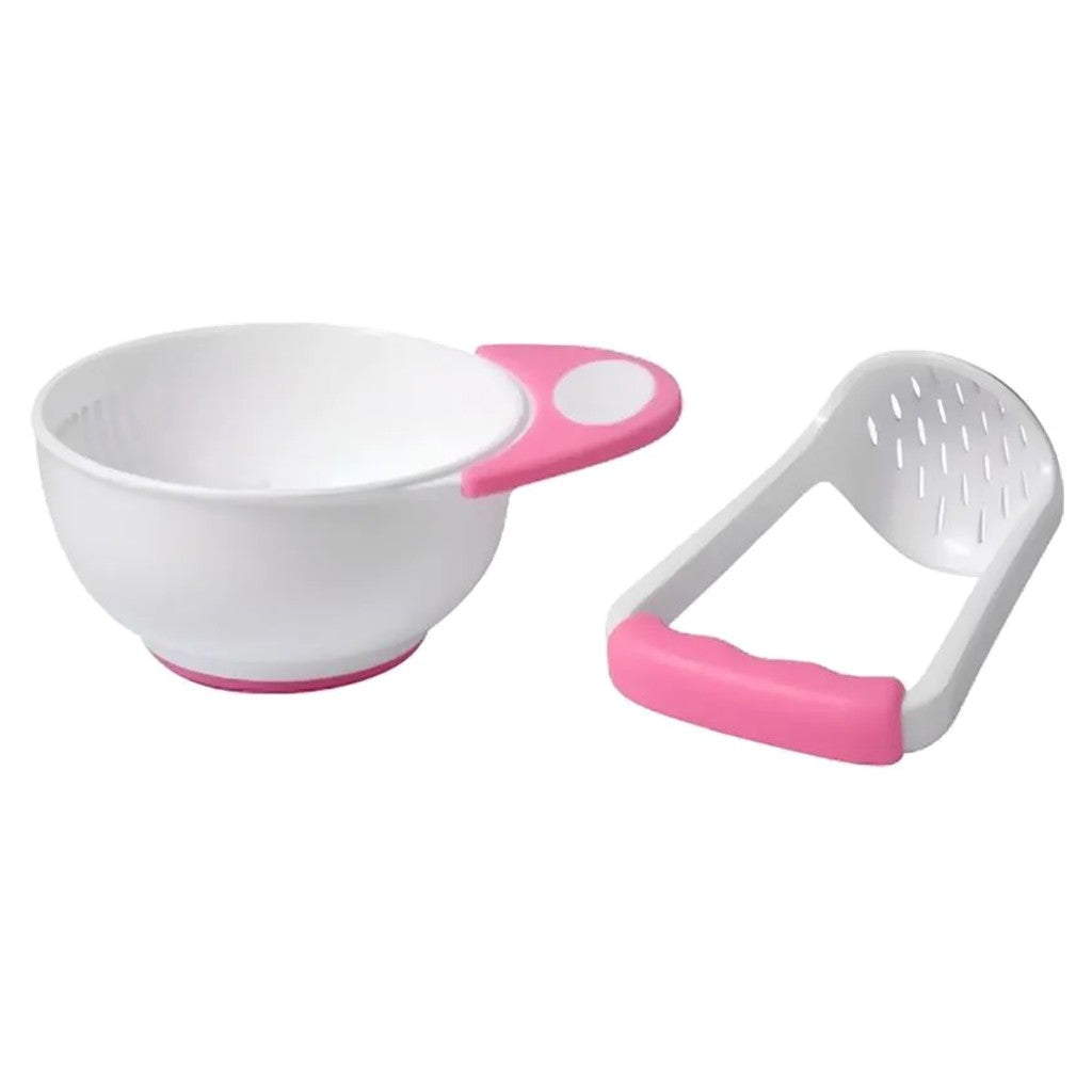 Amassador para Papinha Rosa 15x6cm Western Baby