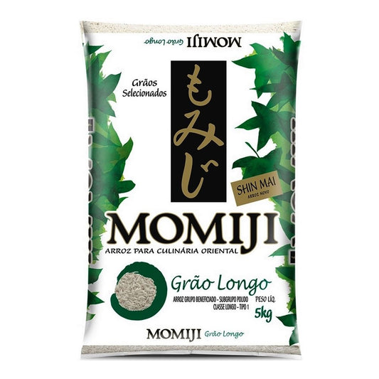 Arroz Oriental Grão Longo 5kg Momji