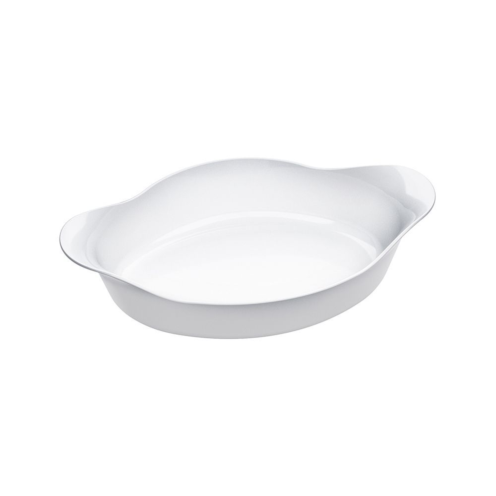 Assadeira Oval Media Opaline 1000ml