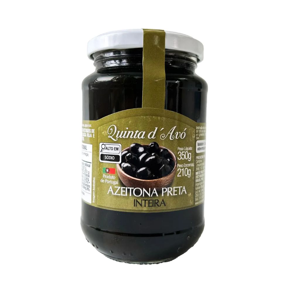 Azeitona Preta 350g Quinta D Avó
