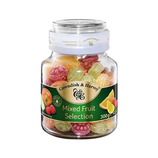 Bala de Frutas Vidro 300g