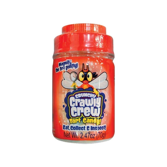 Bala Frutas Crunchy Crawly Crew 70g Kidsmania