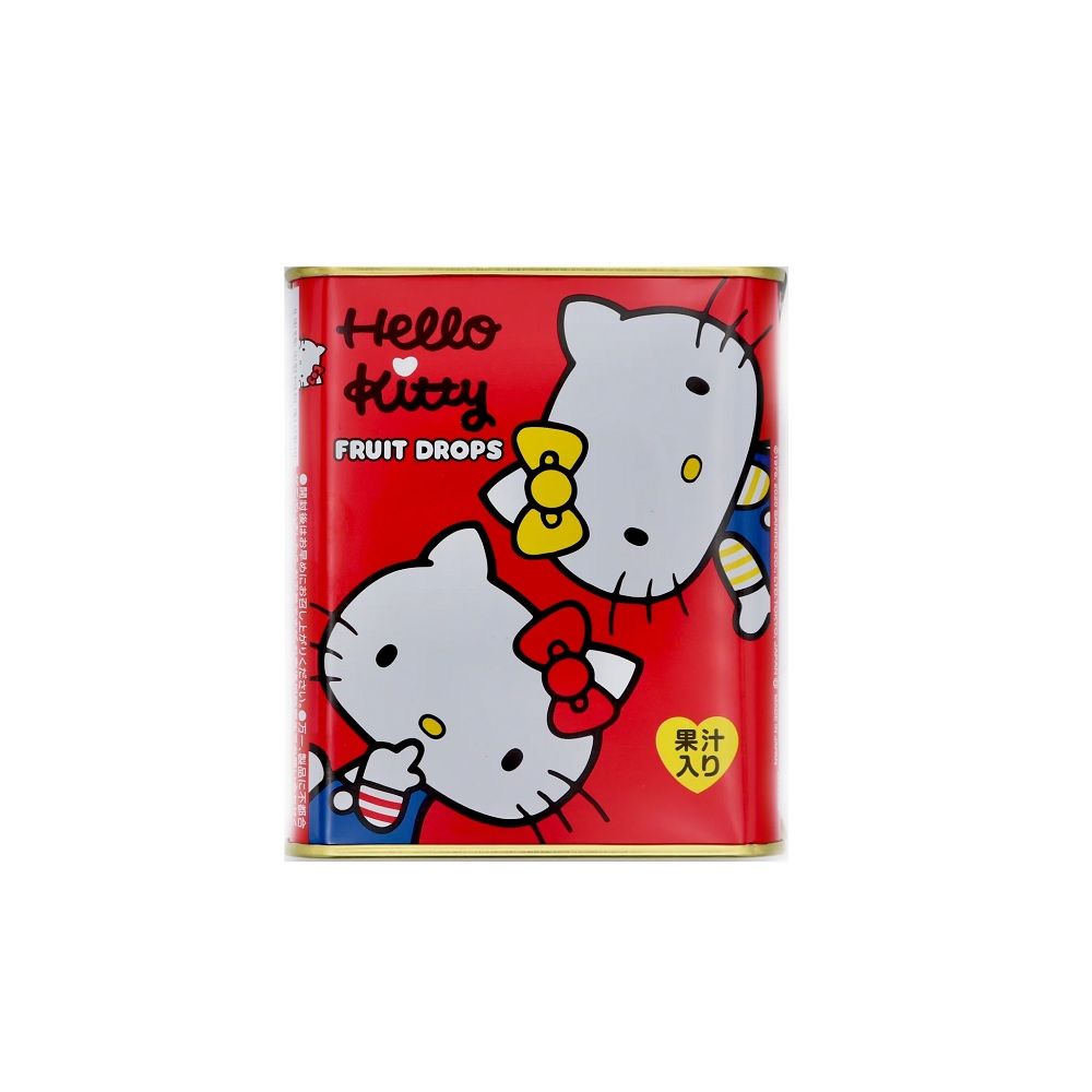 Bala de Frutas Sortidas Hello Kitty Can Drops 75g Sakuma