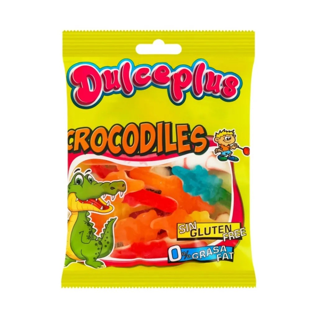 Bala Jelly Crocodiles 100g Dulceplus