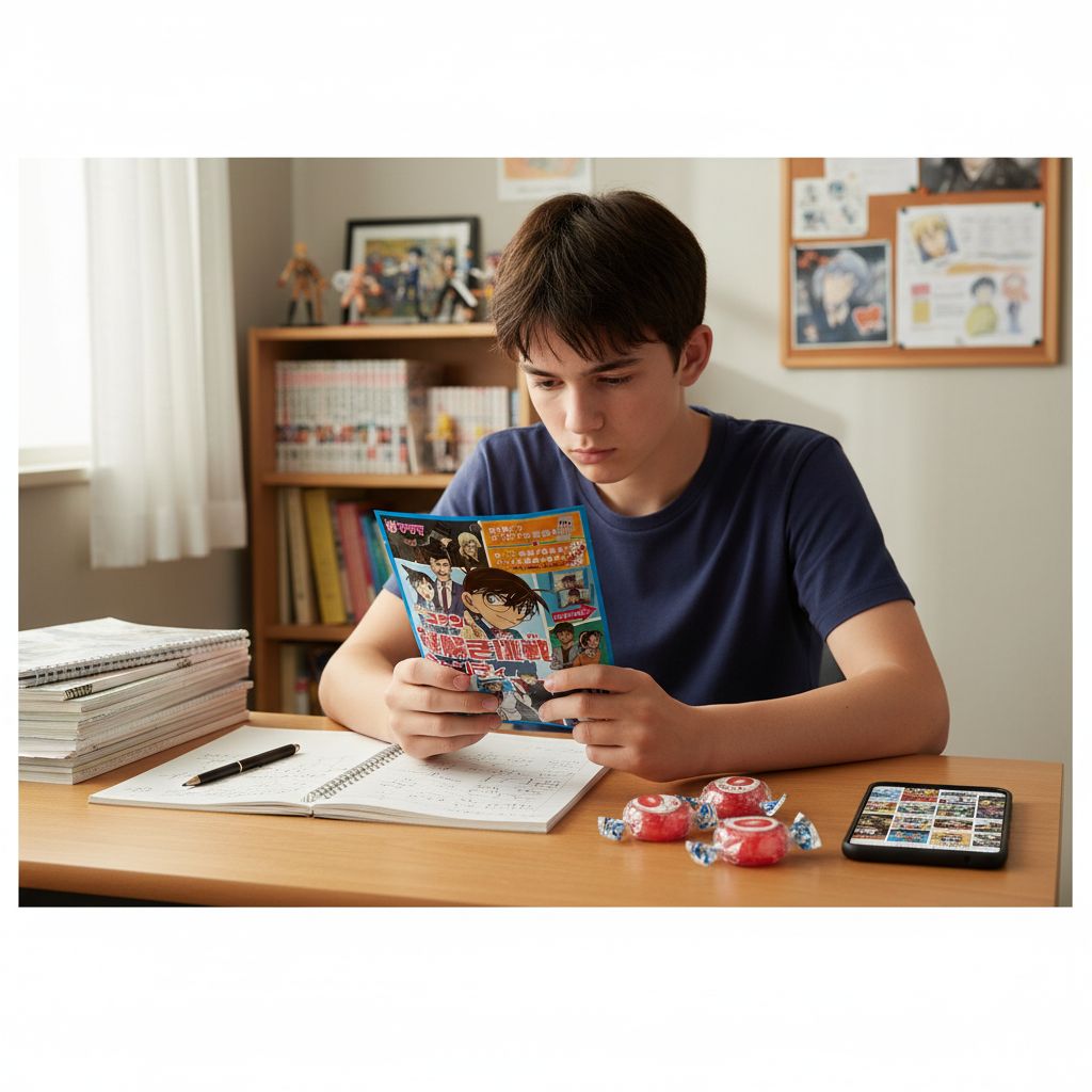 Bala Sabor Maçã Detetive Conan 48,1g Sakuma