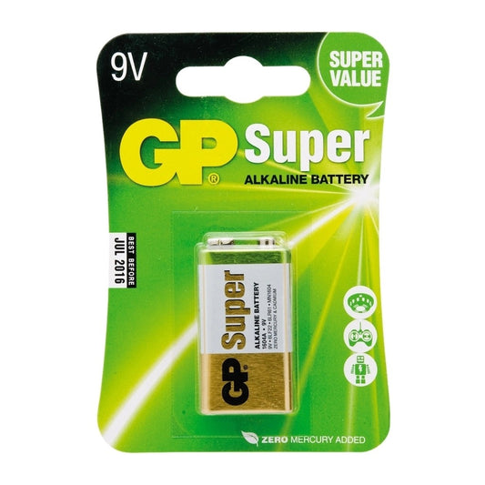Bateria Super Alcalina 9V GP