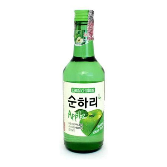 Bebida Coreana Soju Chum Churum Maçã 360ml
