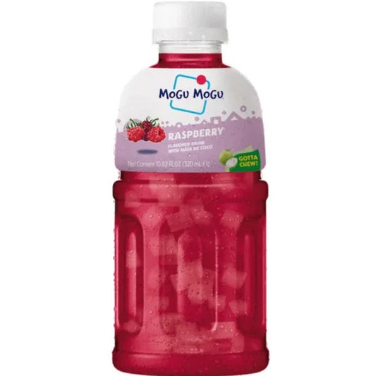 Bebida de Framboesa com Nata de Coco 320ml Mogu Mogu