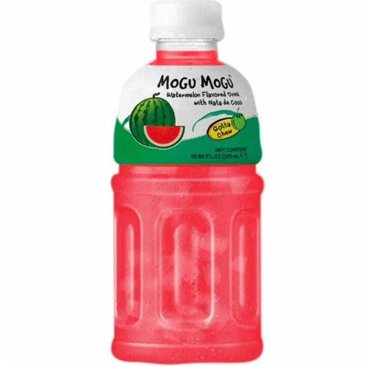 Bebida de Melancia com Nata de Coco 320ml Mogu Mogu