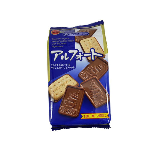 Biscoito Alfort Coberto Com Chocolate 101g Bourbon