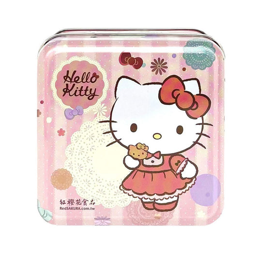 Biscoito Cookies Sabor Manteiga Hello Kitty 65g Red Sakura