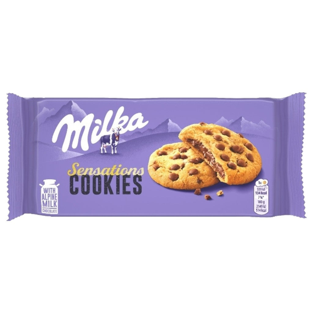 Biscoito Cookies Milka Sensations Choco Inside 156g