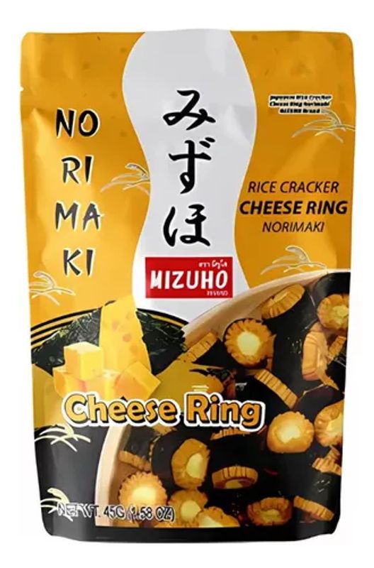 Biscoito De Arroz Sushi Norimaki Com Queijo 45g