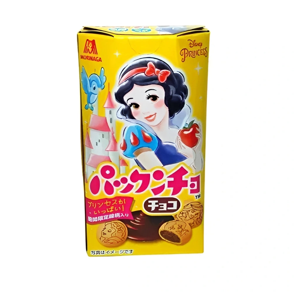 Biscoito Pakkuncho Chocolate Disney Princess 47g Morinaga