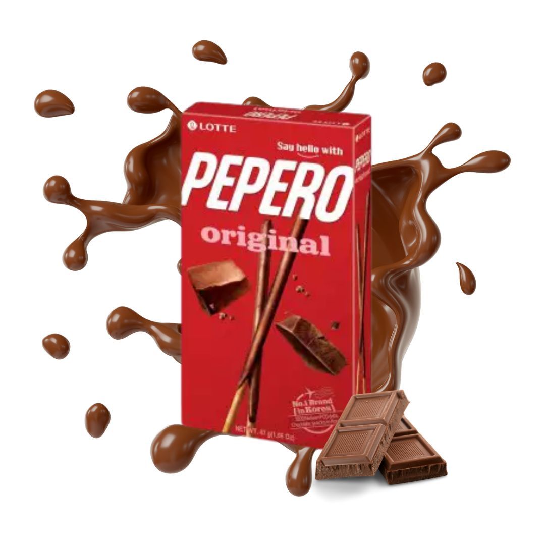 Biscoito Pepero Original 47g Lotte