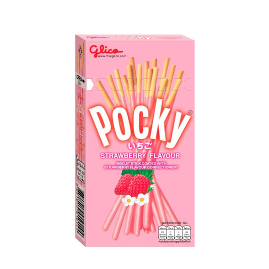 Biscoito Pocky de Morango 47g