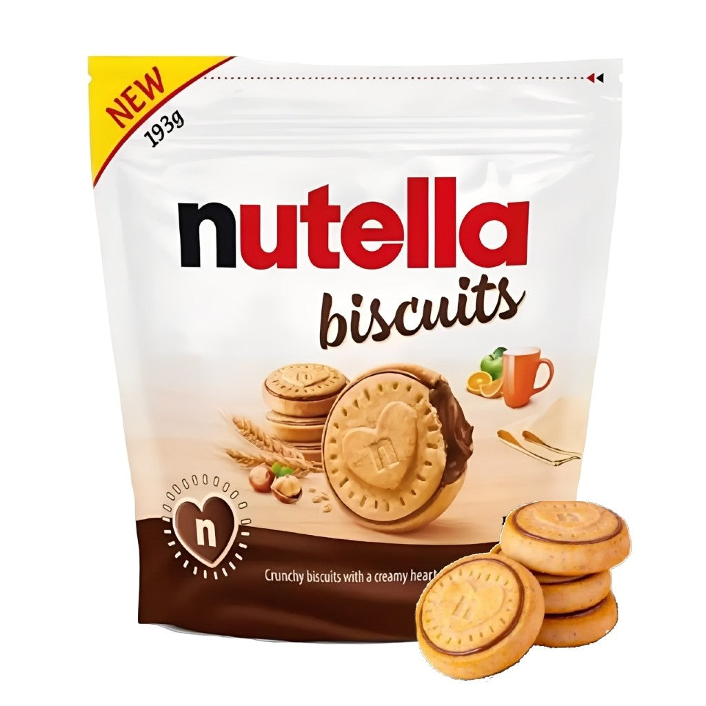 Biscoito Recheado com Creme de Avela 193g Nutella