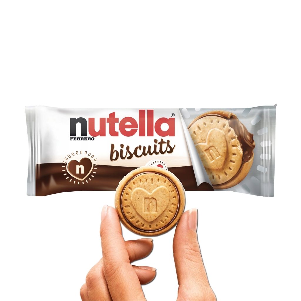 Biscoito Recheado com Creme de Avelã Biscuit 41,4g Nutella