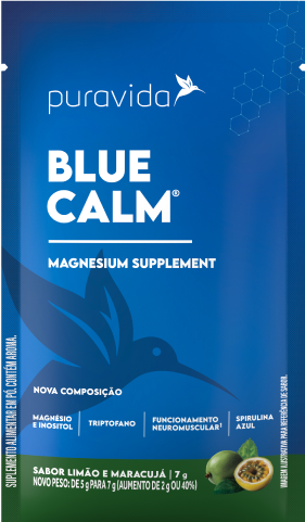 Blue Calm Sabor Limão e Maracujá 7g Puravida