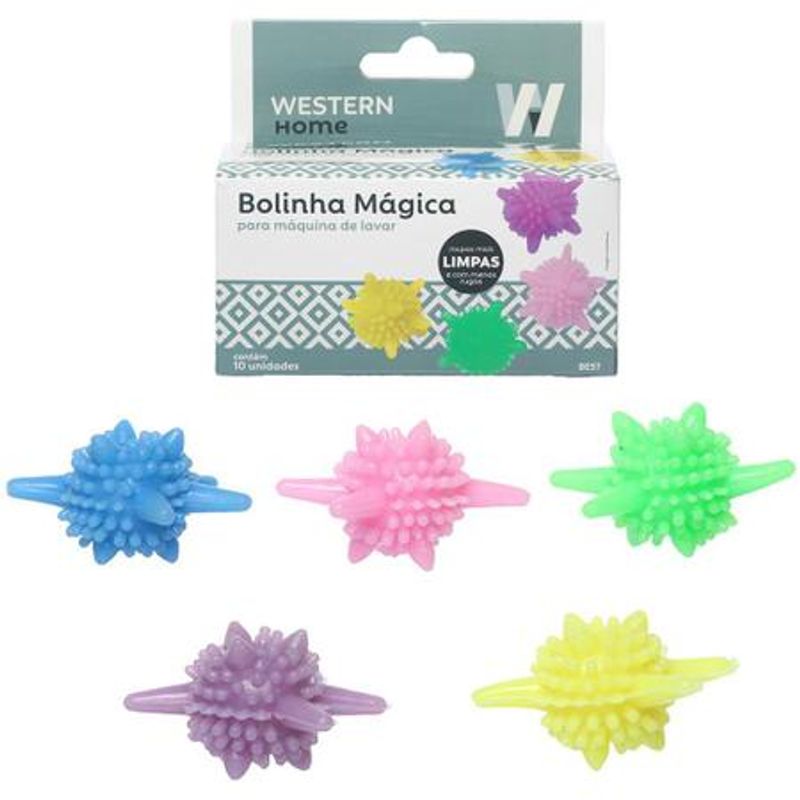 Bola Esfera Magica Anti Enredamento com 10 Pçs
