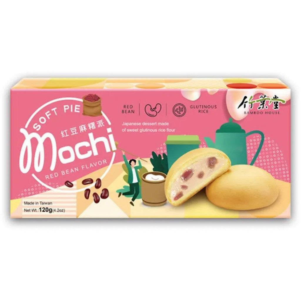 Bolinho com Recheio de Moti e Feijão Azuki 120g Bamboo House