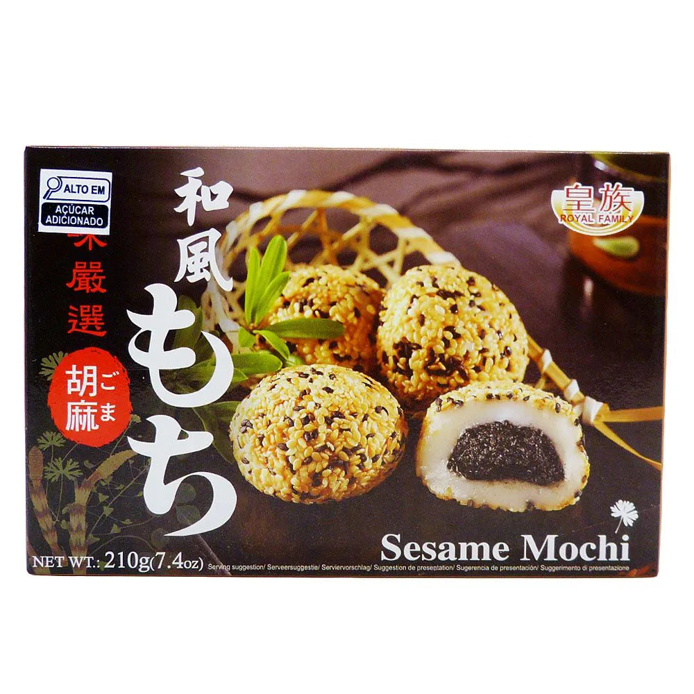 Bolinho de Arroz Moti com Recheio de Pasta de Gergelim 210g