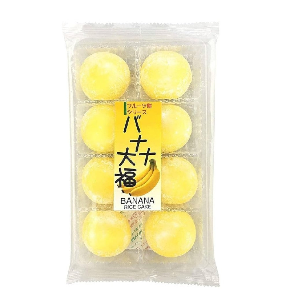 Bolinho de Arroz Moti Sabor Banana 216g Kubota