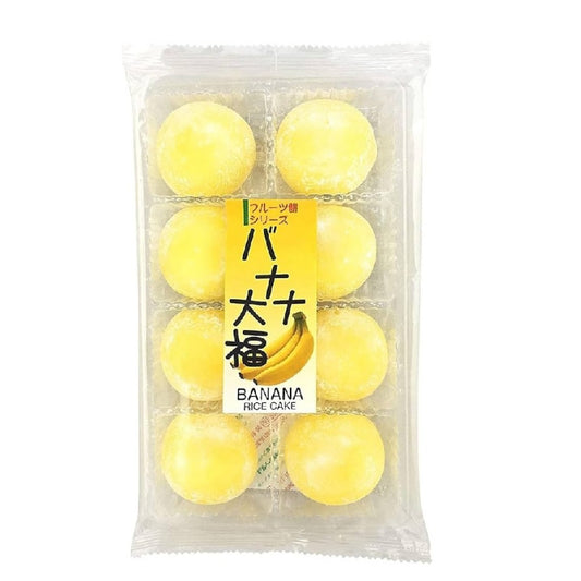 Bolinho de Arroz Moti Sabor Banana 216g Kubota