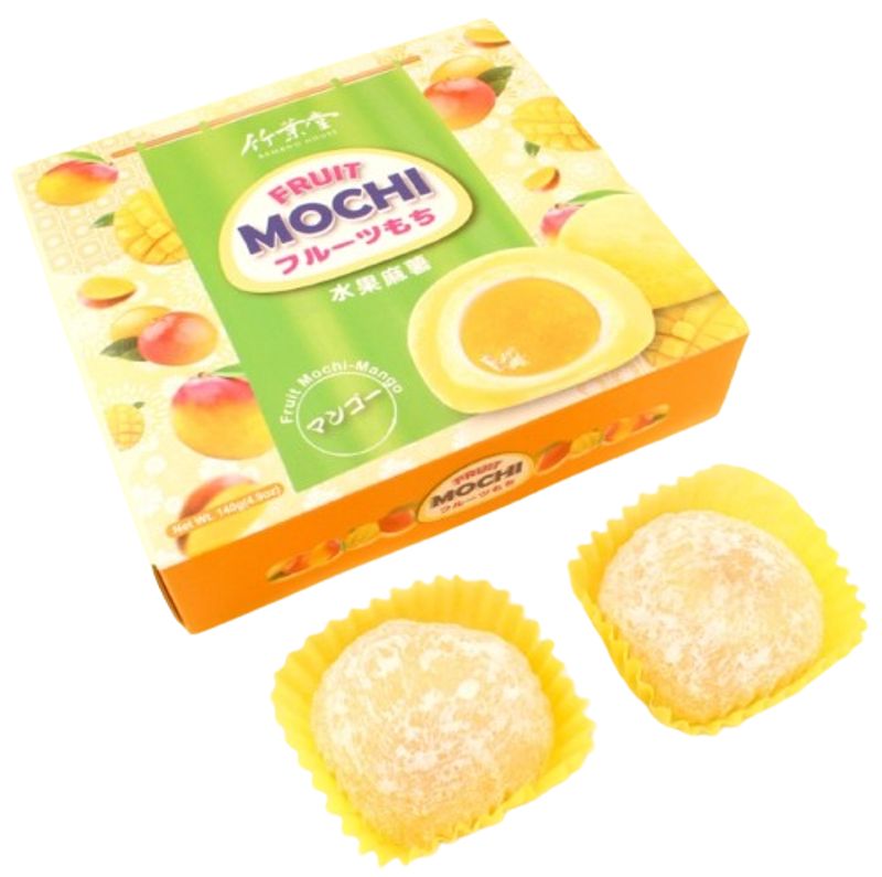 Bolinho de Arroz Moti Sabor Manga 140g Bamboo House