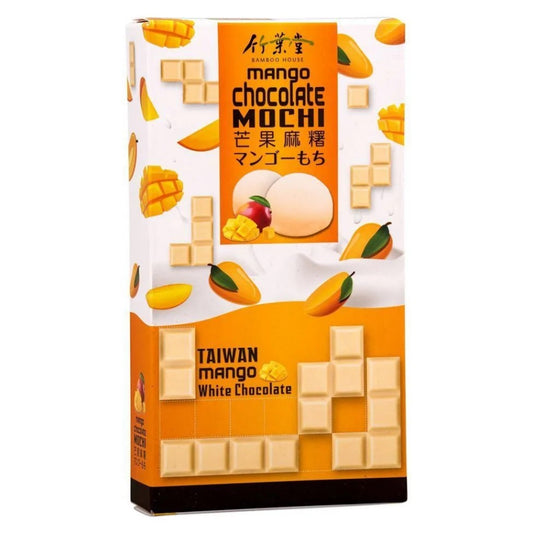 Bolinho de Arroz Moti Sabor Manga e Chocolate Branco 120g Bamboo House