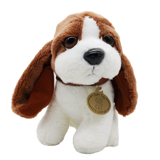 Cachorro Sentado de Pelucia Cores Sortidas  Sunn Toys