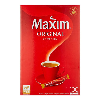 Café Instantâneo Maxim Original 100 Sachês 1.2kg Coreano