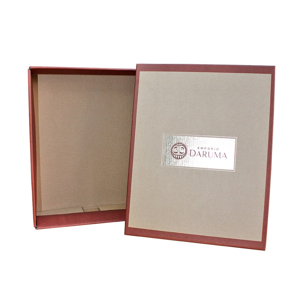 Caixa de Presente Pequena Empório Daruma 32x25x11cm em Papelão